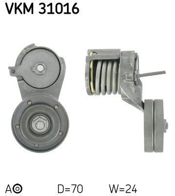 SKF Natezač kanalnog remena